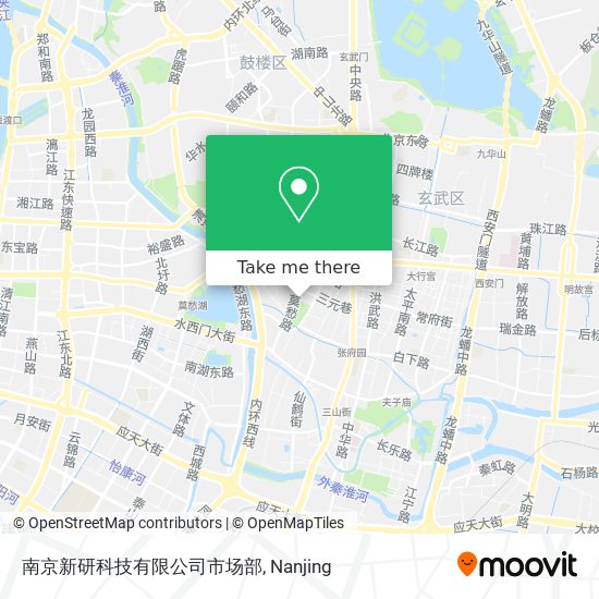 南京新研科技有限公司市场部 map