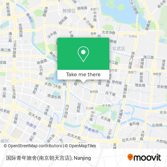 国际青年旅舍(南京朝天宫店) map