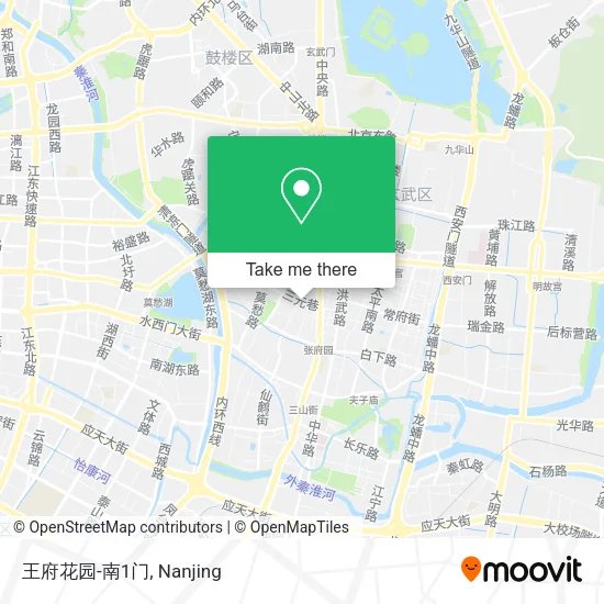 王府花园-南1门 map