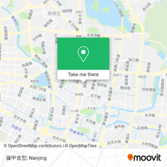 藤甲造型 map