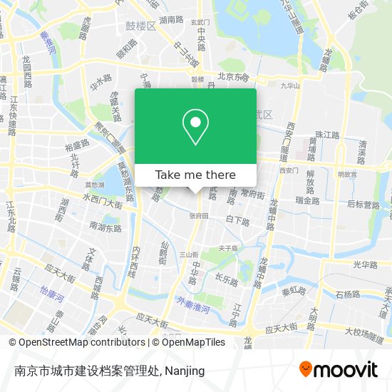 南京市城市建设档案管理处 map