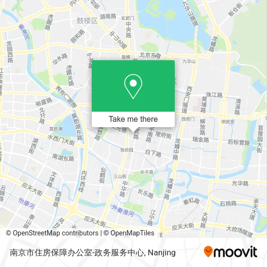 南京市住房保障办公室-政务服务中心 map