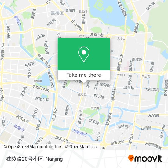 秣陵路20号小区 map