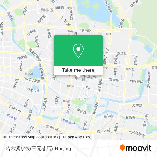哈尔滨水饺(三元巷店) map