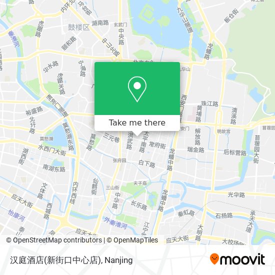 汉庭酒店(新街口中心店) map