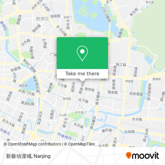 新极动漫城 map