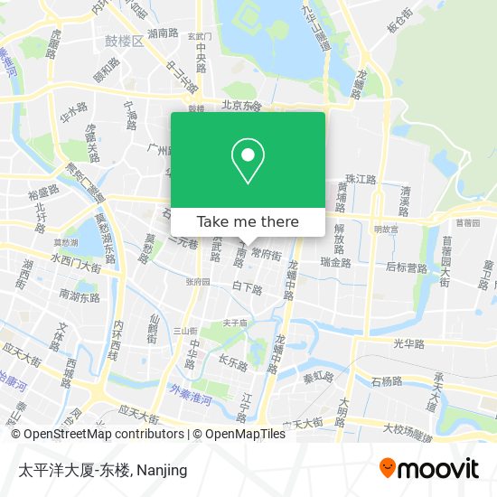 太平洋大厦-东楼 map
