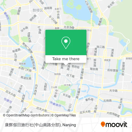 康辉假日旅行社(中山南路分部) map