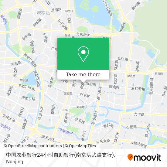 中国农业银行24小时自助银行(南京洪武路支行) map