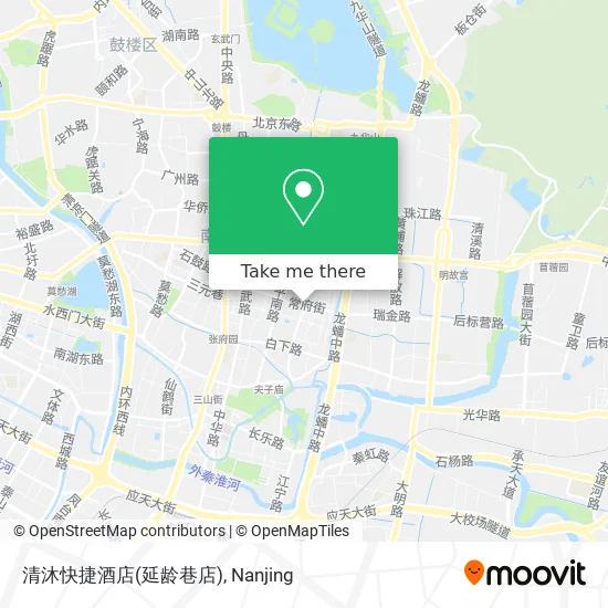 清沐快捷酒店(延龄巷店) map