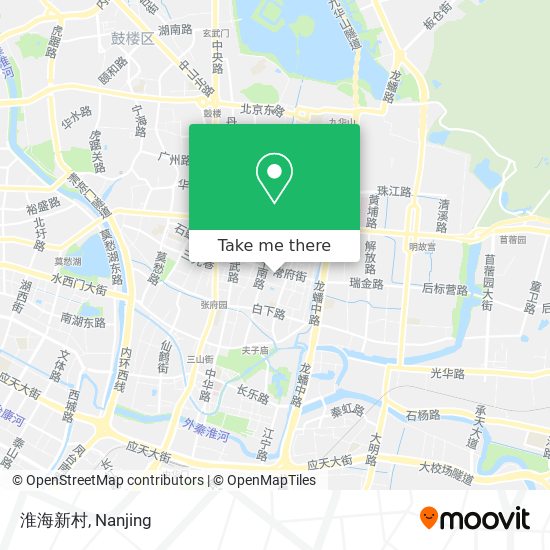 淮海新村 map