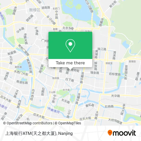 上海银行ATM(天之都大厦) map