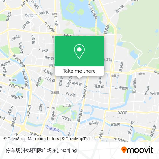停车场(中城国际广场东) map