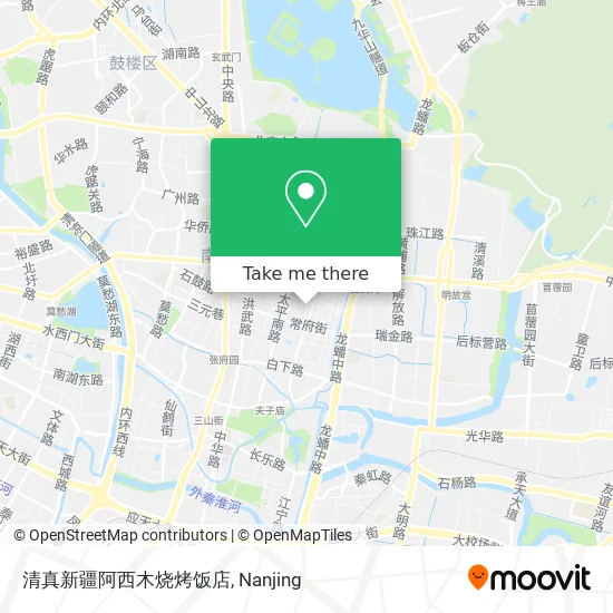 清真新疆阿西木烧烤饭店 map