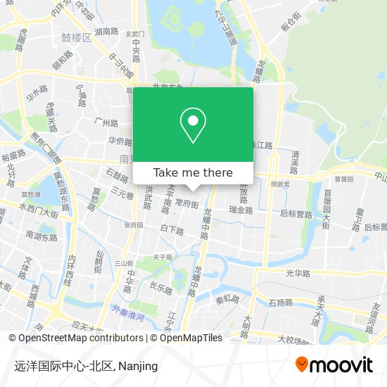远洋国际中心-北区 map