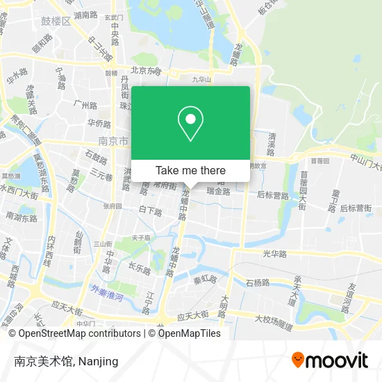 南京美术馆 map