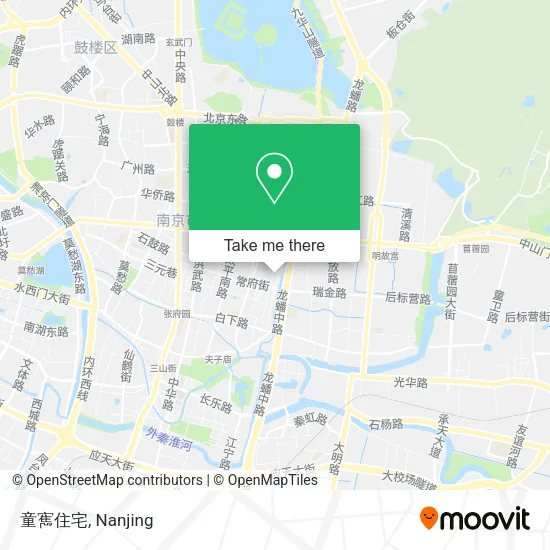 童寯住宅 map