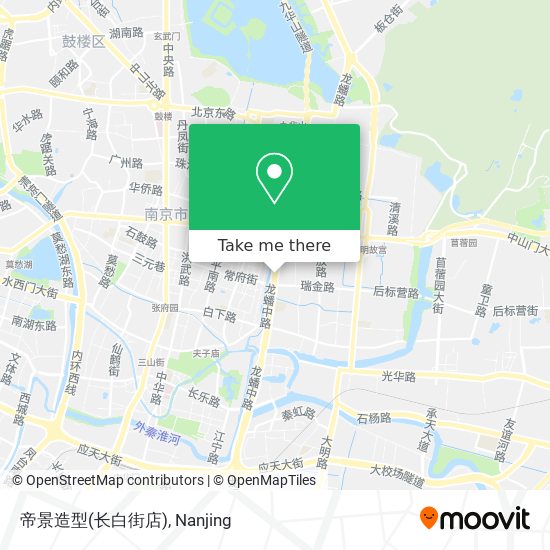 帝景造型(长白街店) map