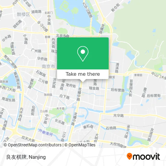 良友棋牌 map