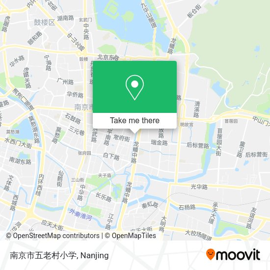 南京市五老村小学 map