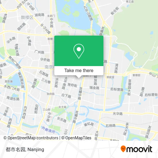 都市名园 map