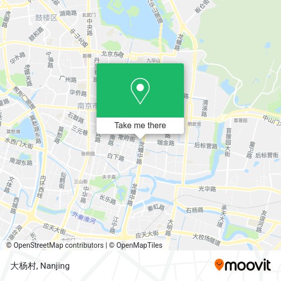 大杨村 map