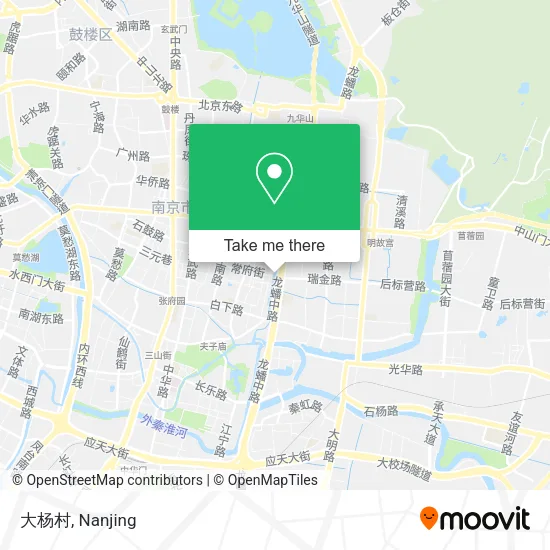 大杨村 map
