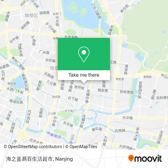 海之蓝易百生活超市 map