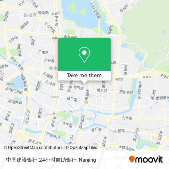 中国建设银行-24小时自助银行 map