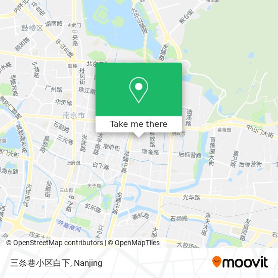 三条巷小区白下 map
