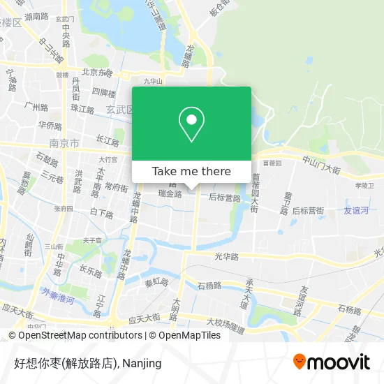 好想你枣(解放路店) map