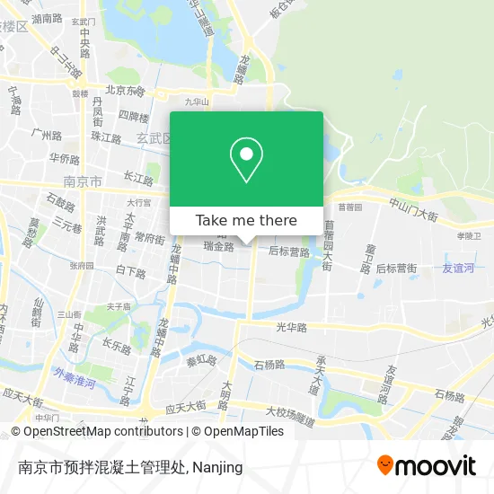 南京市预拌混凝土管理处 map