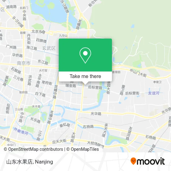 山东水果店 map