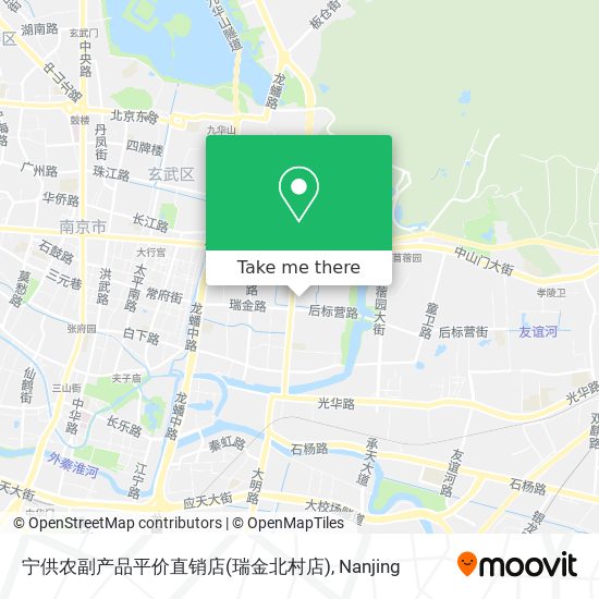 宁供农副产品平价直销店(瑞金北村店) map