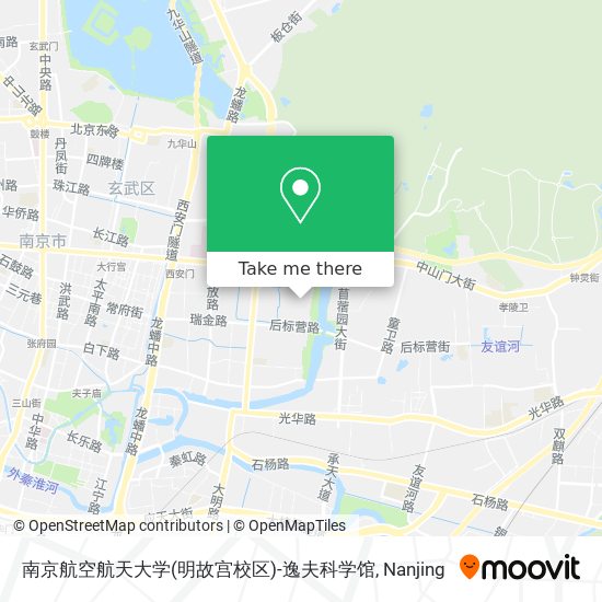 南京航空航天大学(明故宫校区)-逸夫科学馆 map