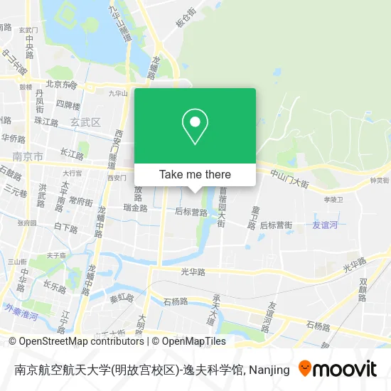 南京航空航天大学(明故宫校区)-逸夫科学馆 map