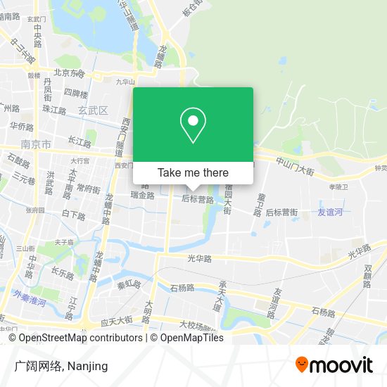 广阔网络 map