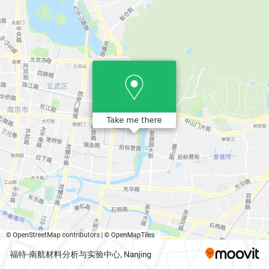 福特-南航材料分析与实验中心 map