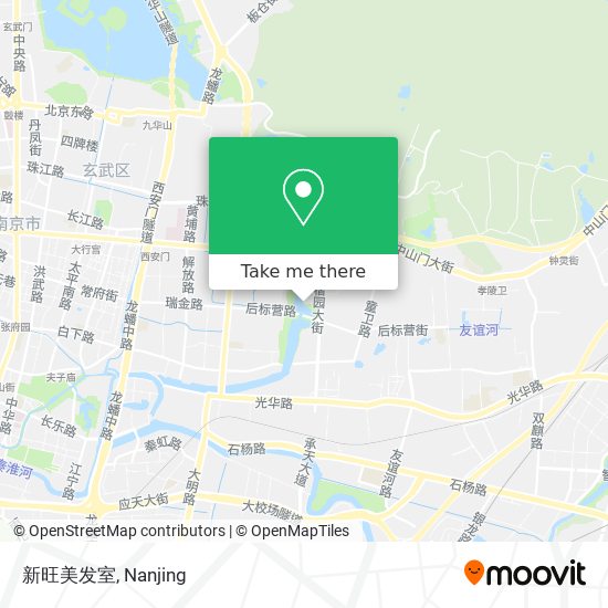 新旺美发室 map