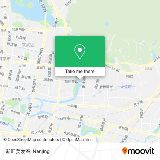 新旺美发室 map