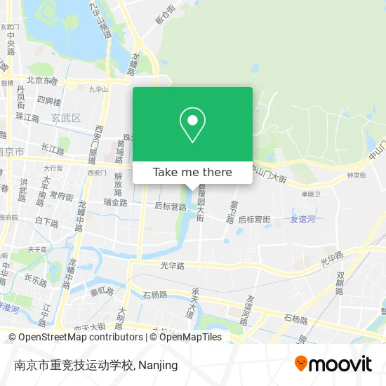 南京市重竞技运动学校 map