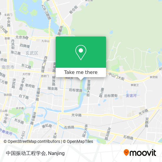 中国振动工程学会 map