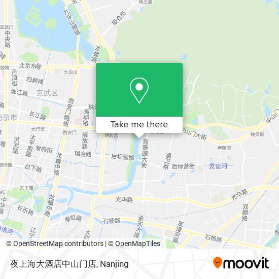 夜上海大酒店中山门店 map