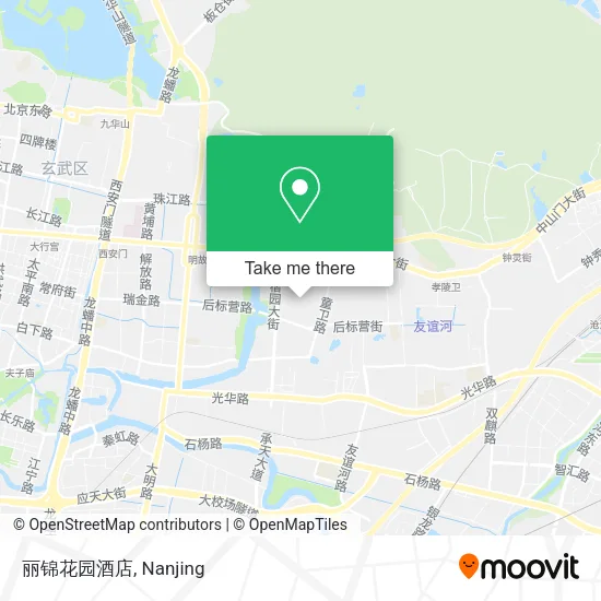丽锦花园酒店 map