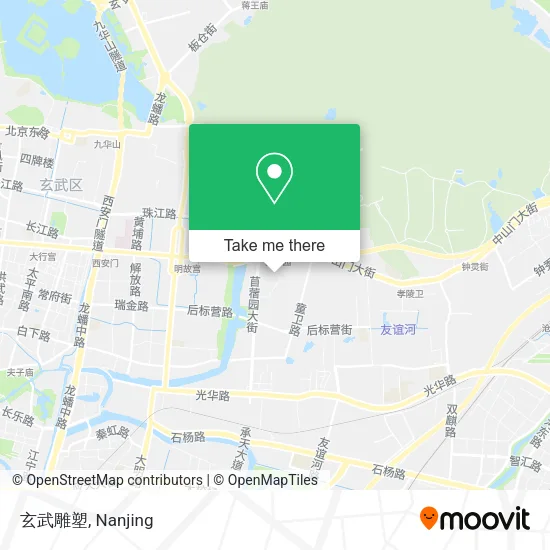 玄武雕塑 map