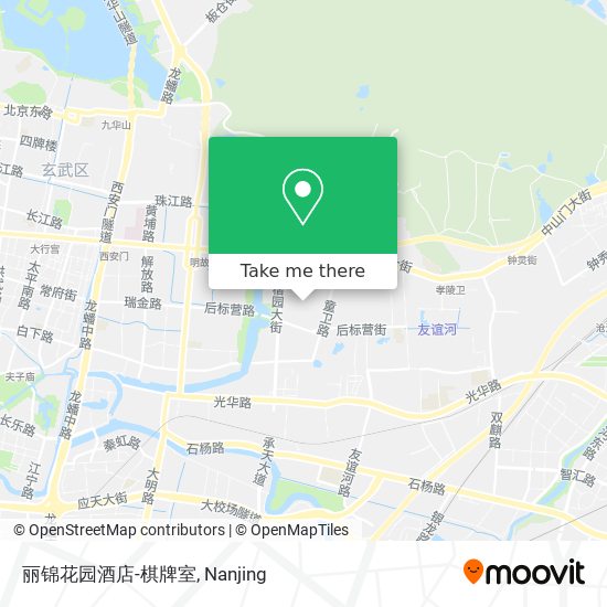 丽锦花园酒店-棋牌室 map