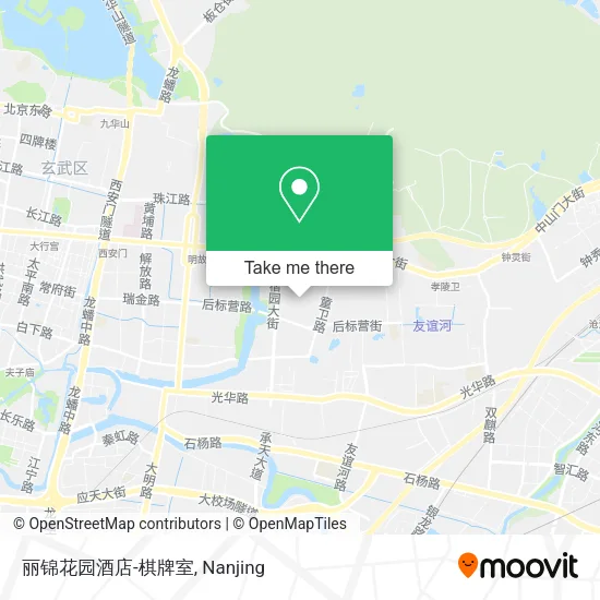 丽锦花园酒店-棋牌室 map