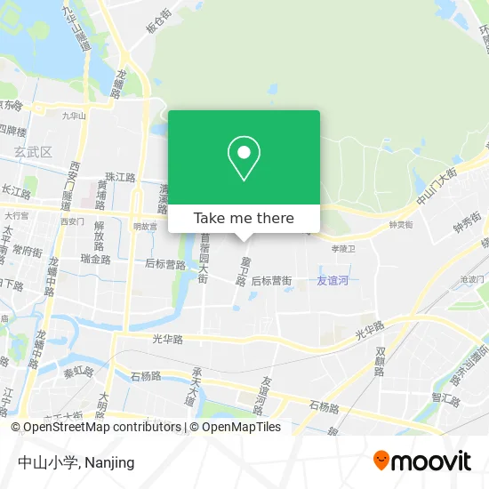 中山小学 map