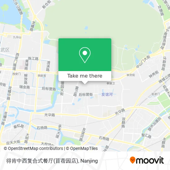 得肯中西复合式餐厅(苜蓿园店) map