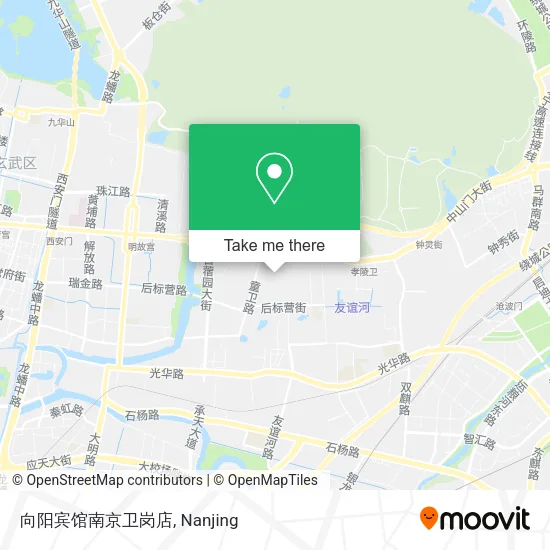 向阳宾馆南京卫岗店 map